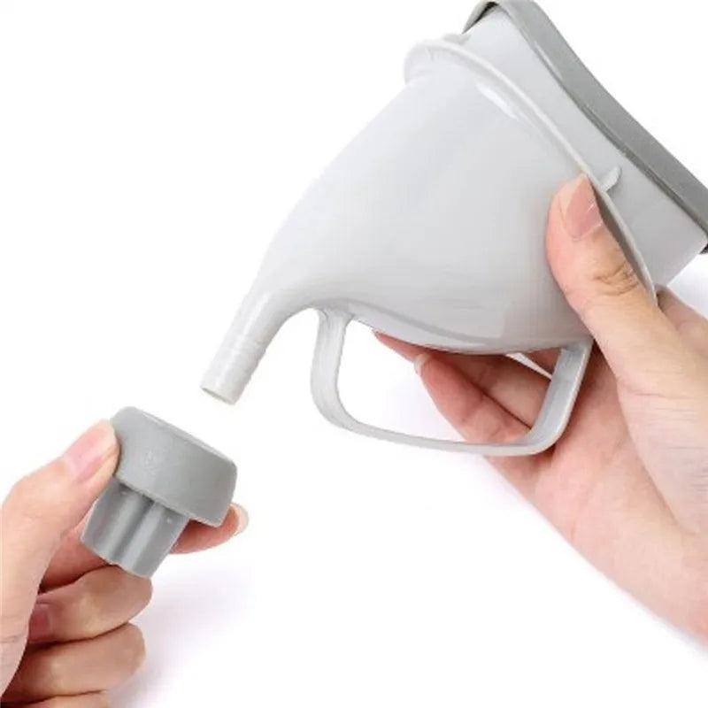 Portable Travel Urinal Funnel for Camping & Car Trips by HitMyNeed
