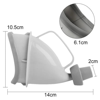 Portable Travel Urinal Funnel for Camping & Car Trips by HitMyNeed