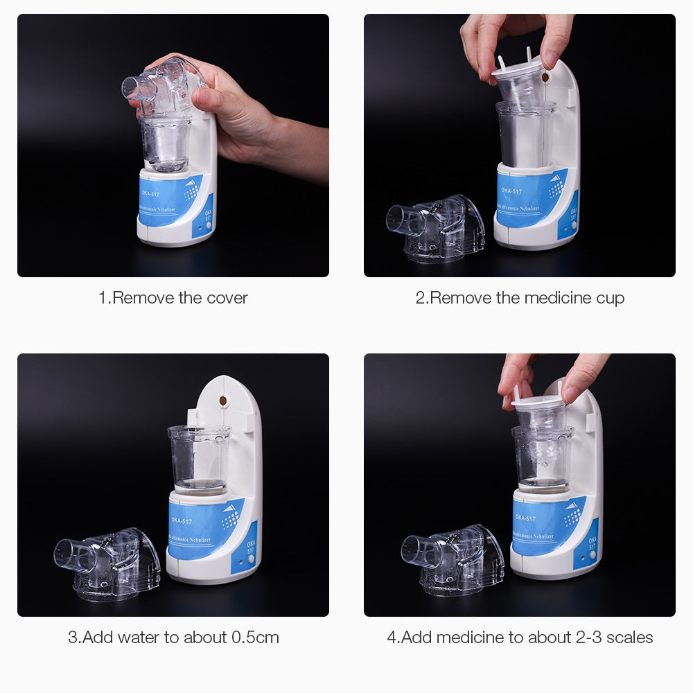 Portable Ultrasonic Nebulizer Machine for Asthma by HitMyNeed