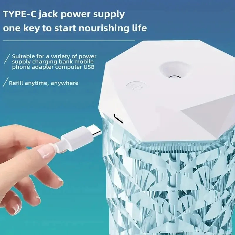 Portable Ultrasonic Oil Diffuser & Humidifier 400ml by HitMyNeed