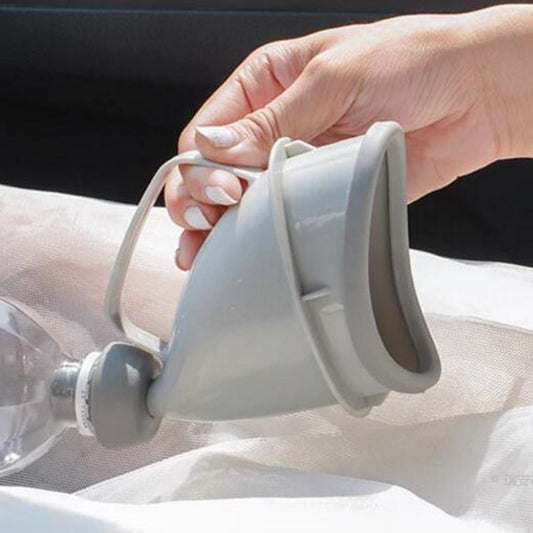 Portable Unisex Urinal Funnel with Handle by HitMyNeed