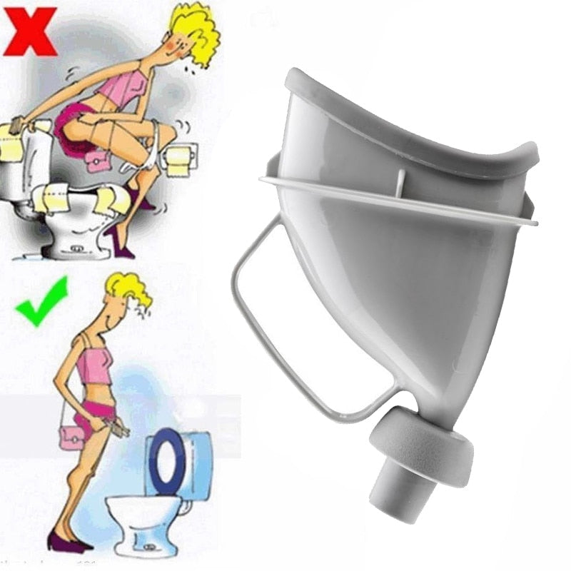 Portable Unisex Urinal Funnel with Handle by HitMyNeed