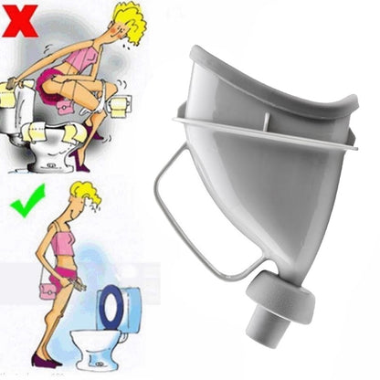 Portable Unisex Urinal Funnel with Handle by HitMyNeed