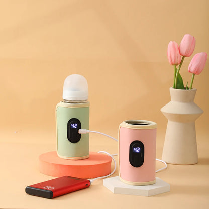Portable USB Baby Bottle Warmer for Travel & Car by HitMyNeed