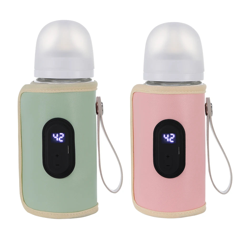 Portable USB Baby Bottle Warmer for Travel & Car by HitMyNeed