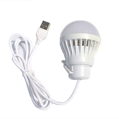 Portable USB Camping Light with Hook, 7W LED by HitMyNeed