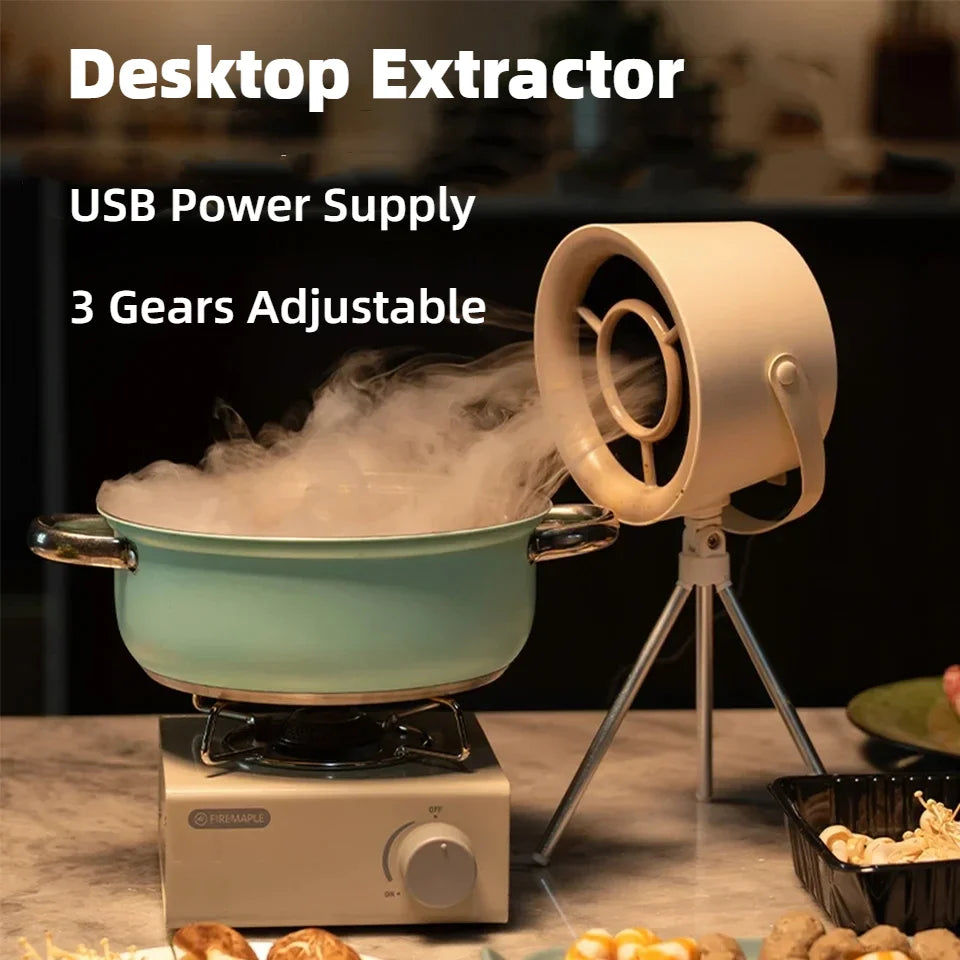 Portable USB Desktop Kitchen Exhaust Fan 42cm by HitMyNeed