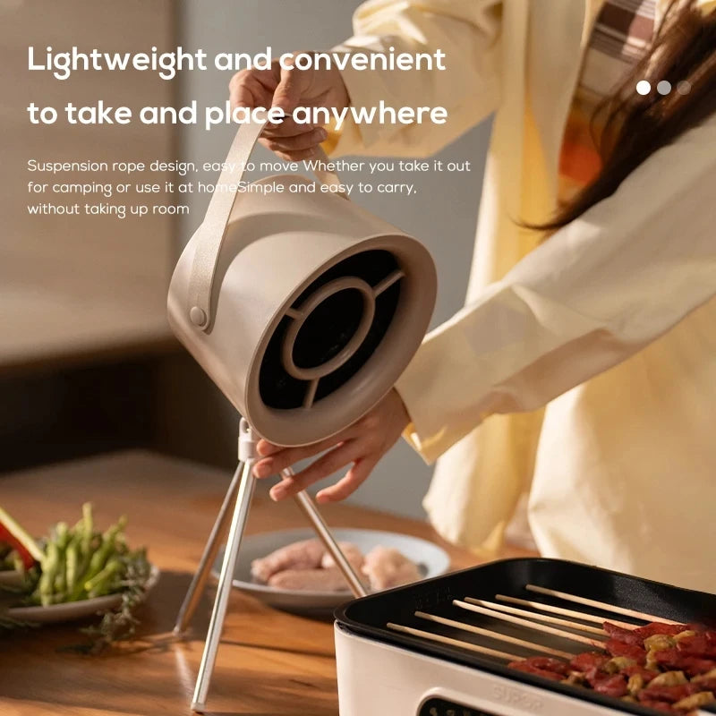 Portable USB Desktop Kitchen Exhaust Fan 42cm by HitMyNeed