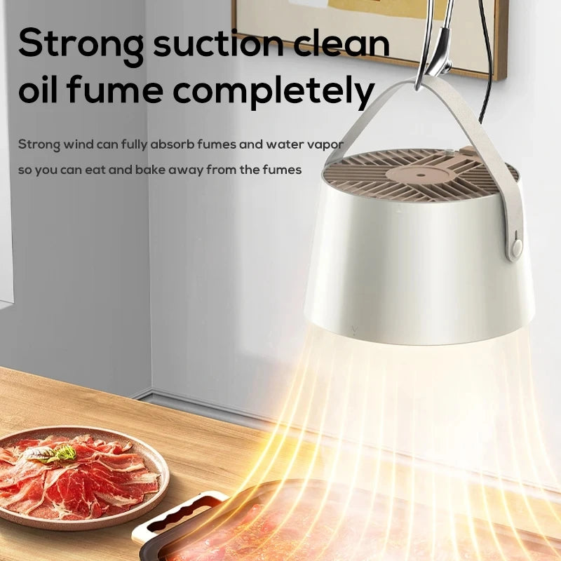 Portable USB Desktop Kitchen Exhaust Fan 42cm by HitMyNeed