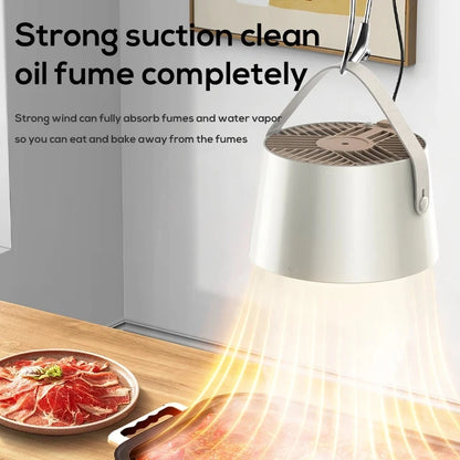 Portable USB Desktop Kitchen Exhaust Fan 42cm by HitMyNeed