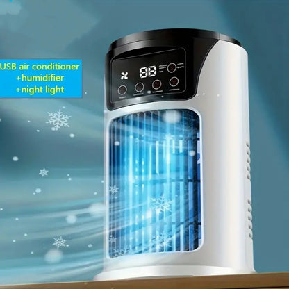 Portable USB Evaporative Air Cooler with LED Lights by HitMyNeed