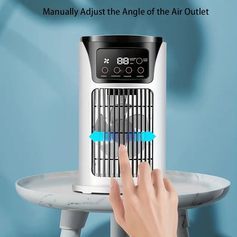 Portable USB Evaporative Air Cooler with LED Lights by HitMyNeed