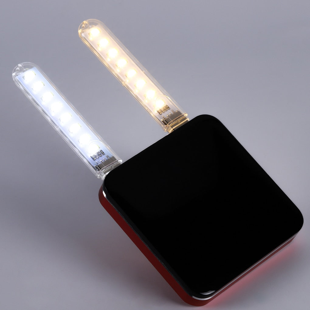 Portable USB LED Book Light (Set of 2) by HitMyNeed
