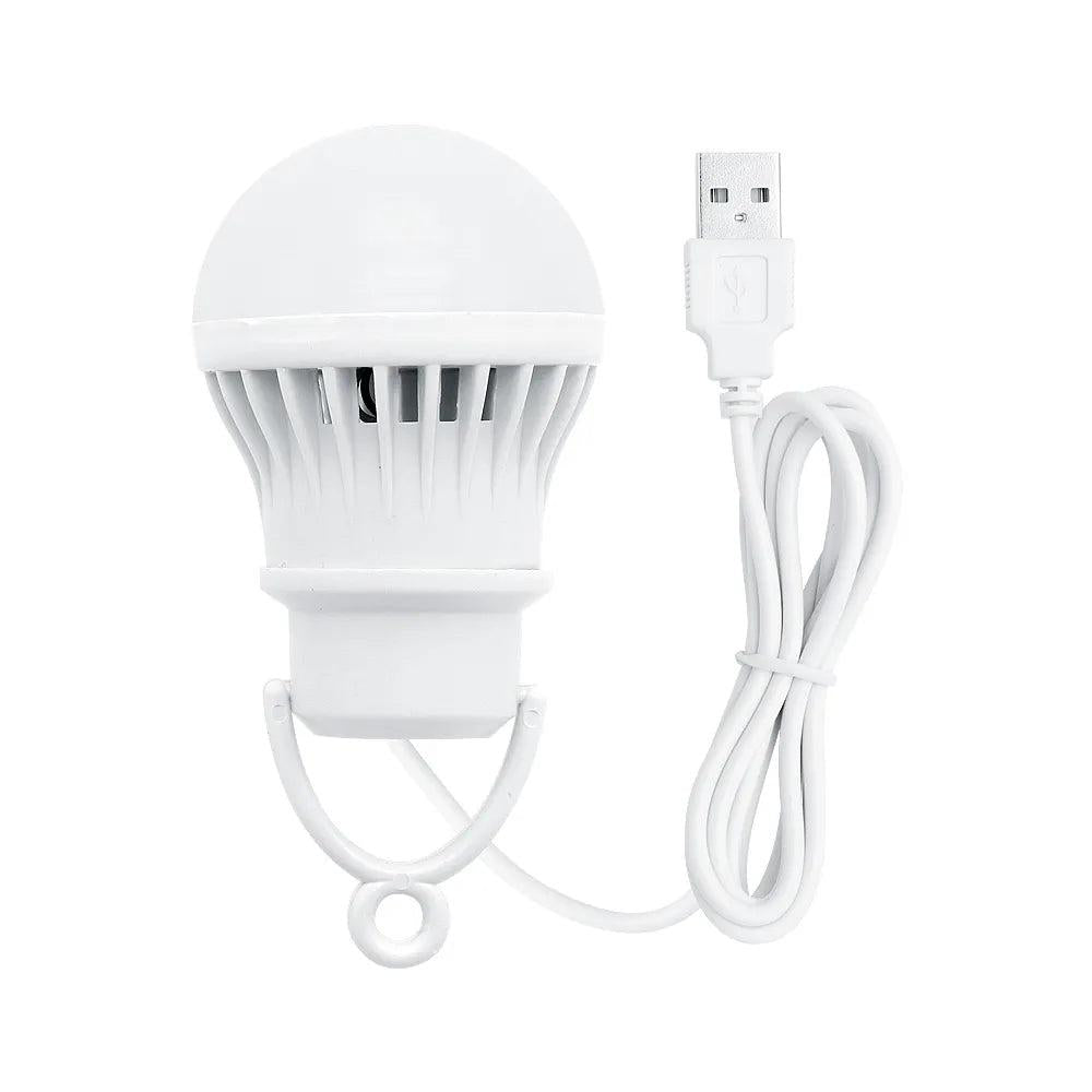 Portable USB LED Bulb White Light 3W-7W by HitMyNeed