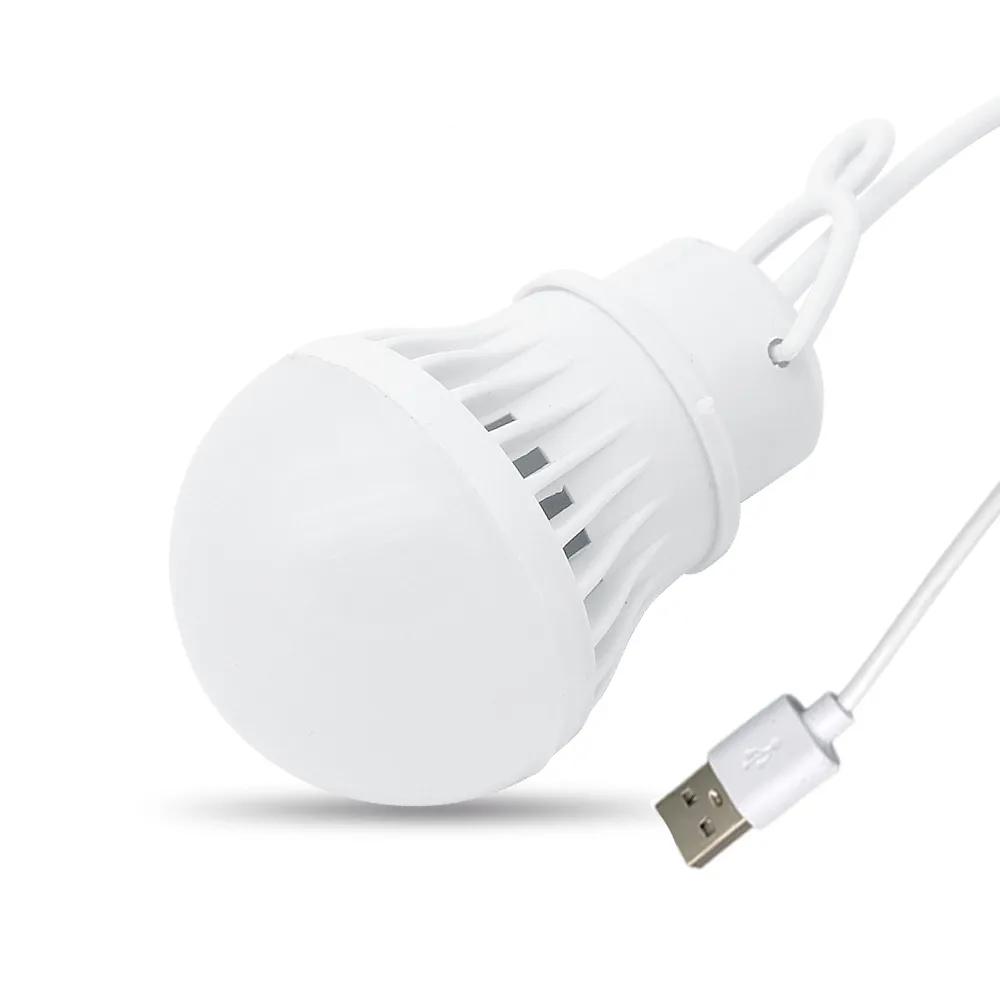 Portable USB LED Bulb White Light 3W-7W 5w by HitMyNeed