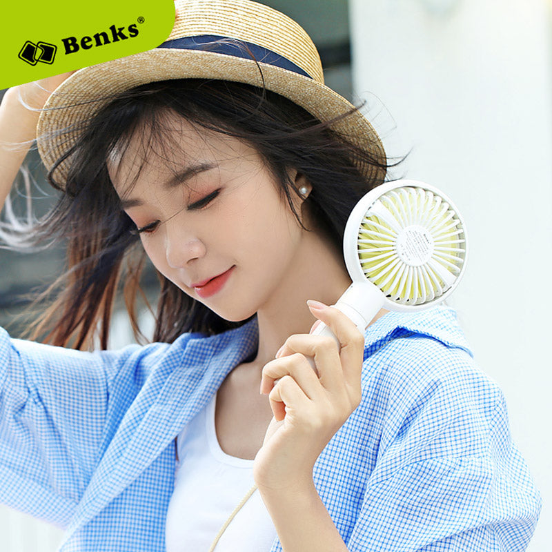Portable USB Rechargeable Fan with Tripod Stand by HitMyNeed