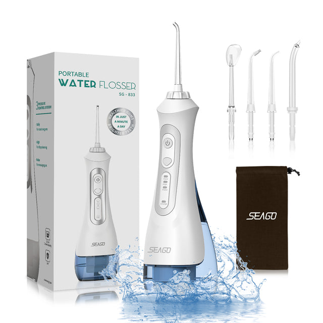 Portable USB Rechargeable Water Flosser SG833 by HitMyNeed