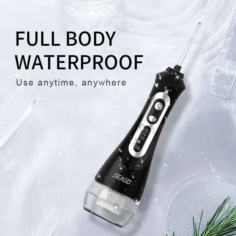 Portable USB Rechargeable Water Flosser SG833 by HitMyNeed