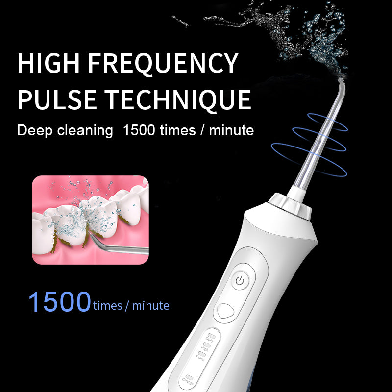 Portable USB Rechargeable Water Flosser SG833 by HitMyNeed