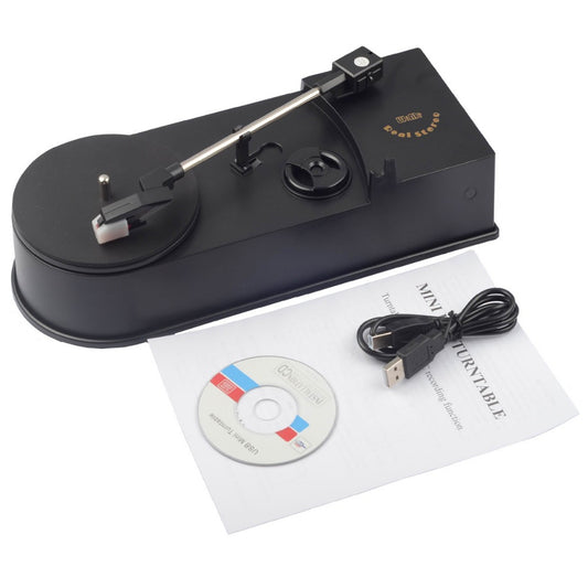 Portable USB Vinyl Record Player Turntable by HitMyNeed