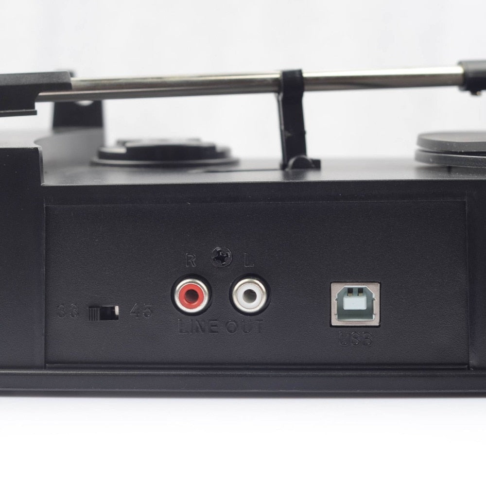 Portable USB Vinyl Record Player Turntable by HitMyNeed