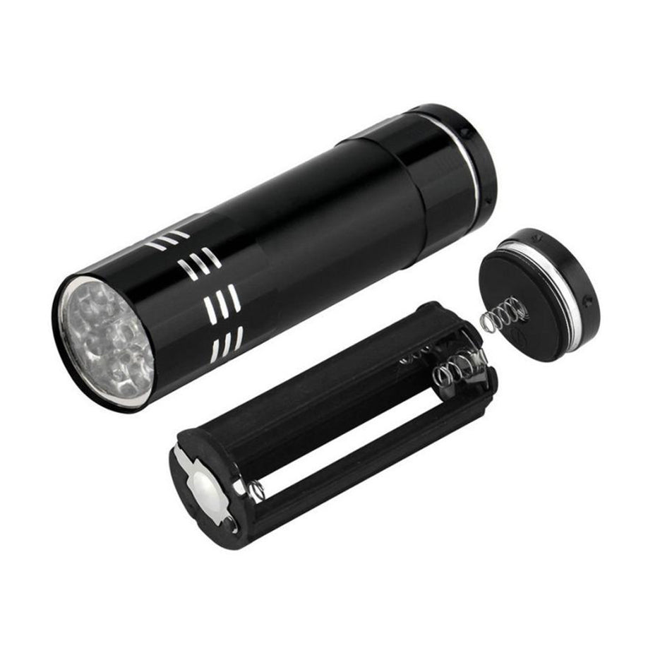 Portable UV Black Light Flashlight with 9 LEDs by HitMyNeed