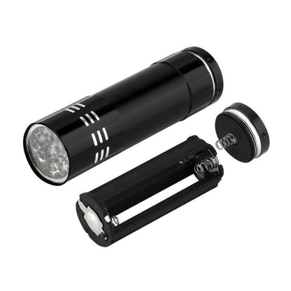 Portable UV Black Light Flashlight with 9 LEDs by HitMyNeed
