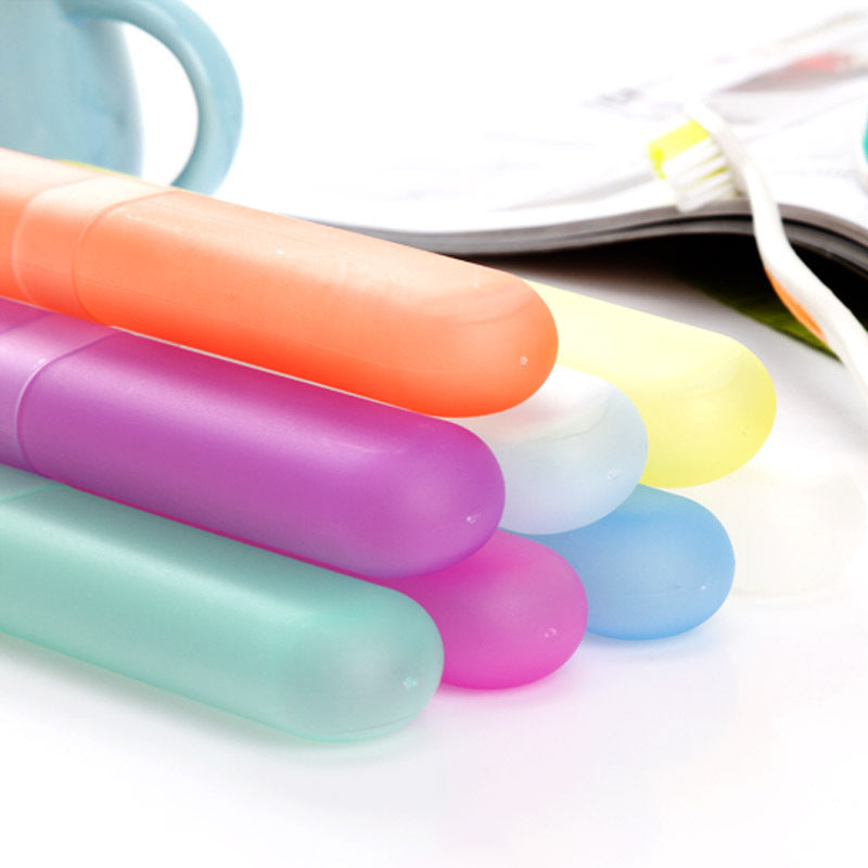 Portable Ventilated Toothbrush Travel Case by HitMyNeed