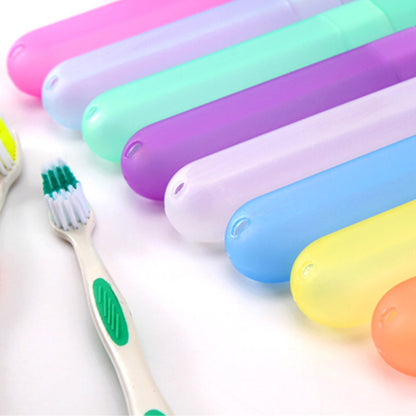 Portable Ventilated Toothbrush Travel Case by HitMyNeed