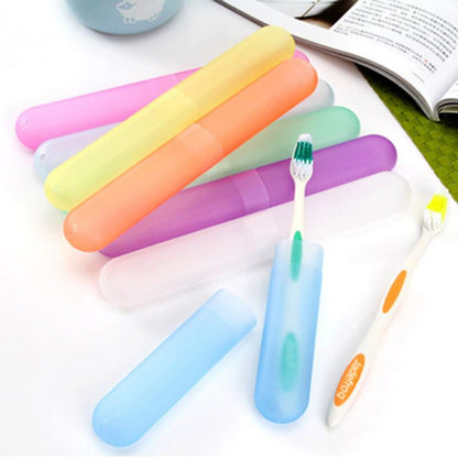 Portable Ventilated Toothbrush Travel Case by HitMyNeed