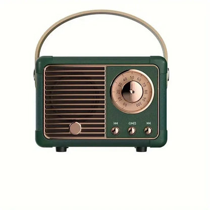 Portable Waterproof Bluetooth Speaker with Bass green by HitMyNeed