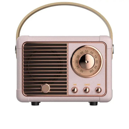 Portable Waterproof Bluetooth Speaker with Bass pink by HitMyNeed