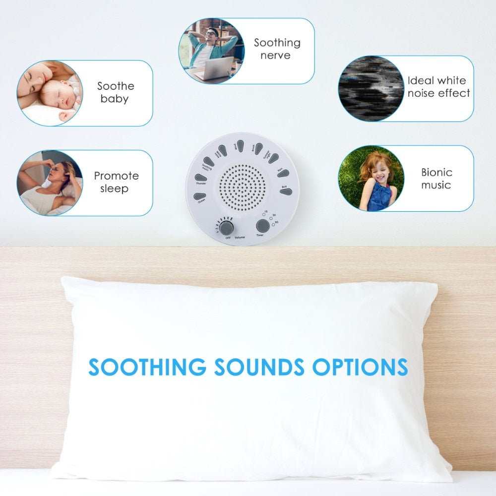 Portable White Noise Sleep Sound Machine by HitMyNeed