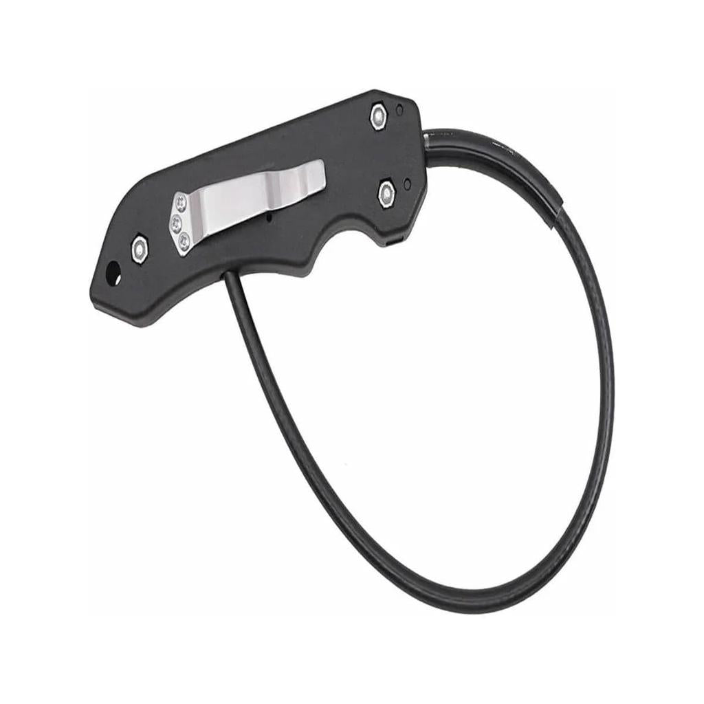 Portable Wire Self Defense Whip Staff 42.5cm by HitMyNeed