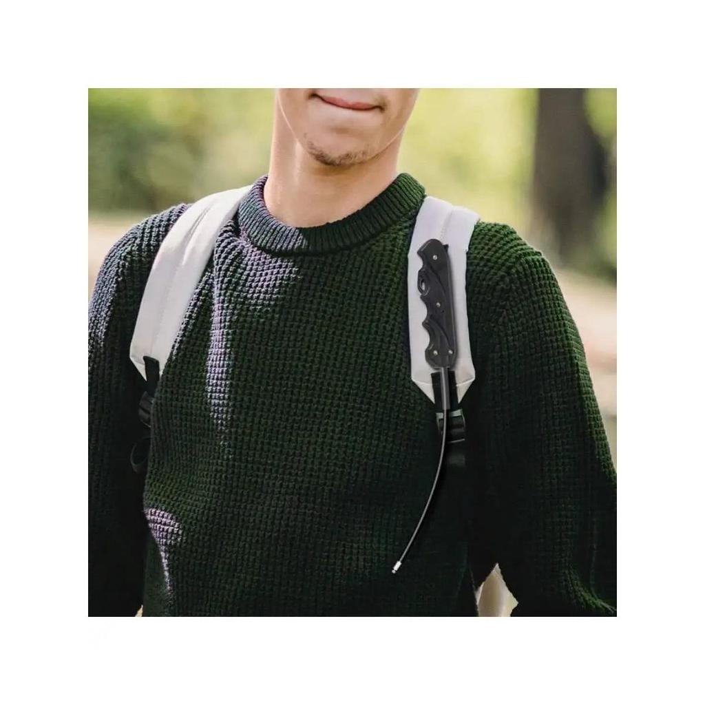 Portable Wire Self Defense Whip Staff 42.5cm by HitMyNeed