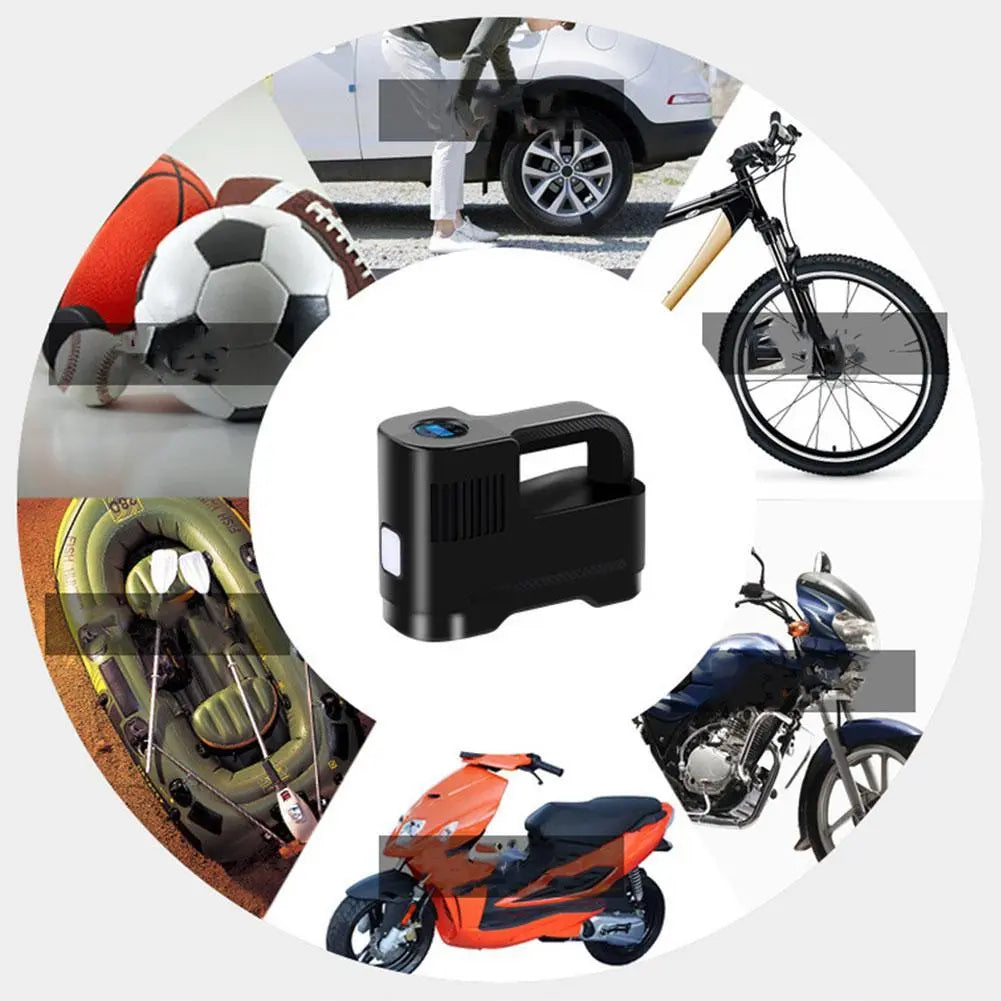 Portable Wireless Smart Vehicle Tire Air Pump by HitMyNeed