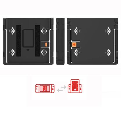 Portrait Flip Grip Accessory for Nintendo Switch by HitMyNeed