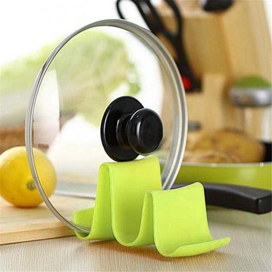 Pot Lid and Utensil Rest Kitchen Storage Rack by HitMyNeed