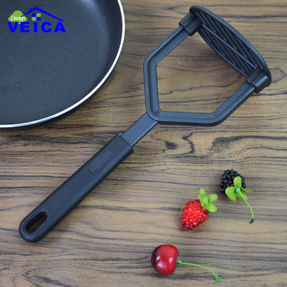 Potato Masher Plastic Kitchen Tool with Non-Slip Handle by HitMyNeed