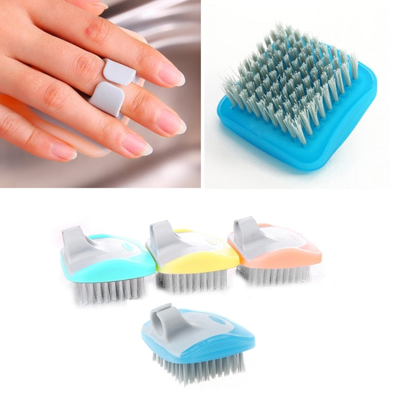 Potato Scrubber Brush Ring for Root Vegetables by HitMyNeed