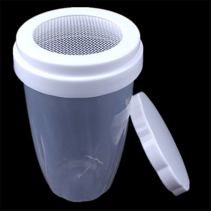 Powdered Sugar Sifter with Cover and Fine Mesh by HitMyNeed