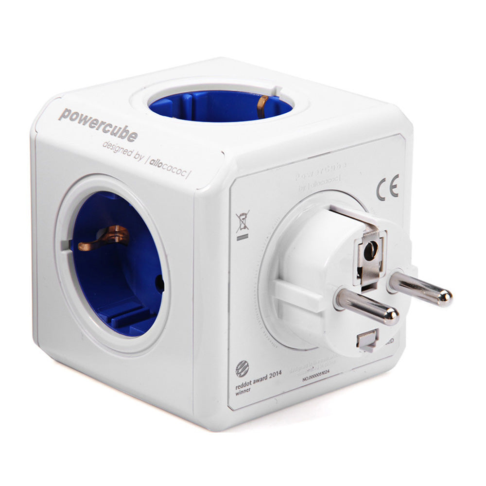 PowerCube Socket with USB Ports, 4 Outlets, 3680W by HitMyNeed