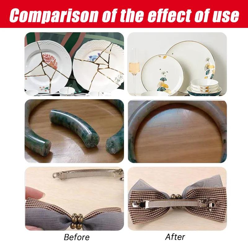 Powerful Universal Quick-Dry Waterproof Repair Glue by HitMyNeed