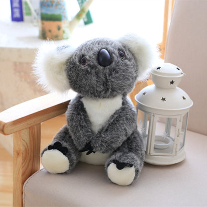 PP Cotton Koala Soft Toy Plush (13cm or 17cm) 17cm gray by HitMyNeed