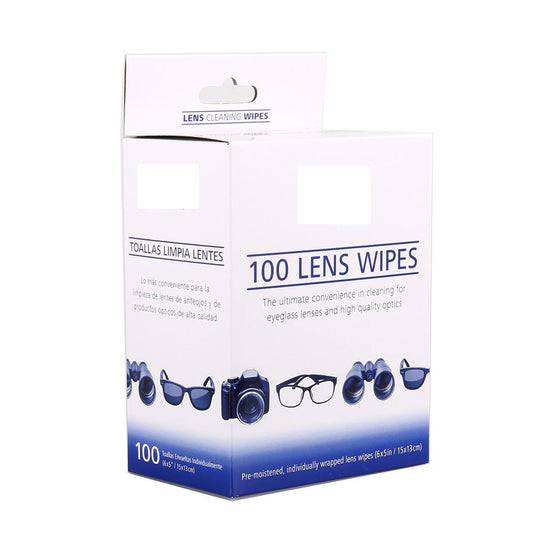 Pre-Moistened Glass Cleaning Wipes, 100 Pack by HitMyNeed