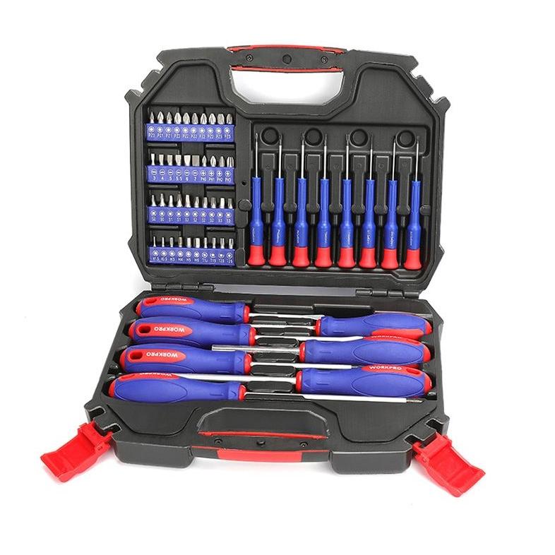 Precision Screwdriver Set with 50-79 Bits by HitMyNeed