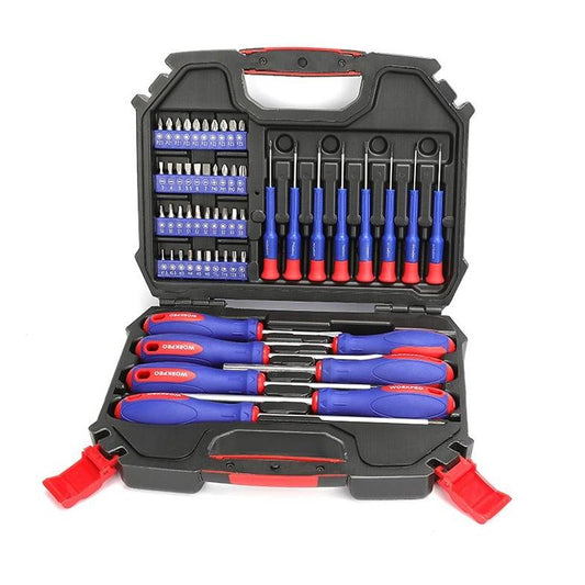 Precision Screwdriver Set with 50-79 Bits by HitMyNeed
