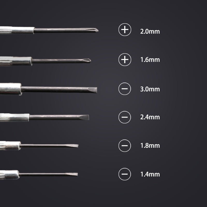 Precision Small Screwdriver Set with Case by HitMyNeed