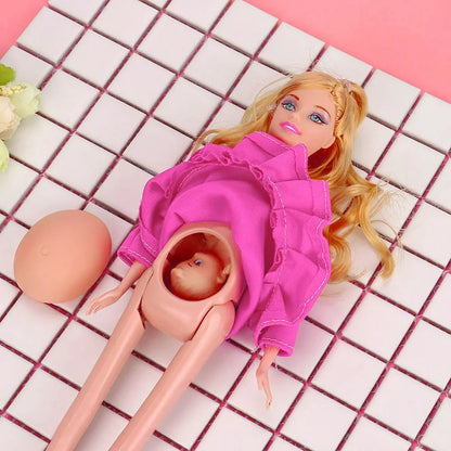 Pregnancy Doll Set with Baby for Educational Play hot by HitMyNeed
