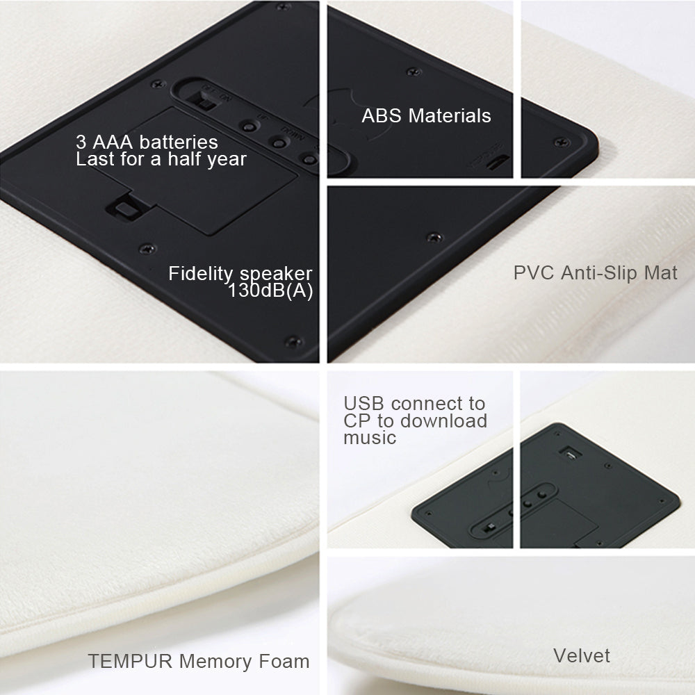 Pressure Sensitive Carpet Alarm Clock by HitMyNeed